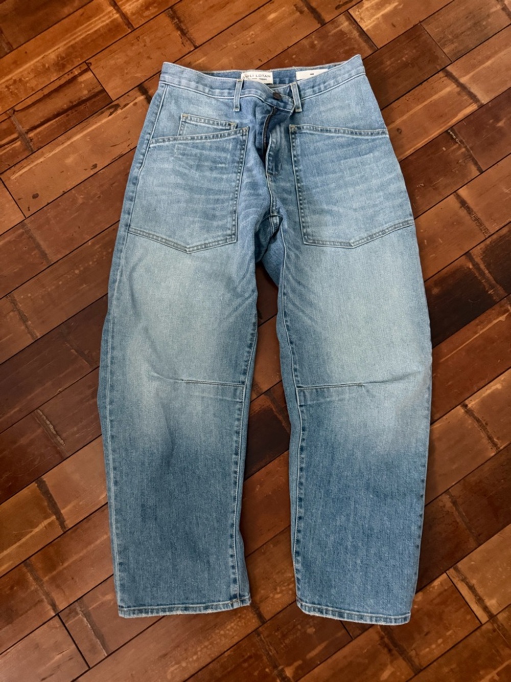 Nili Lotan Shon barrel jeans sz 25